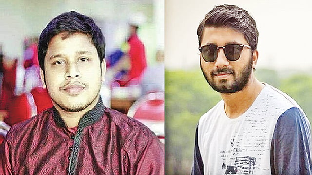 আজাহারুল ইসলাম ও ধ্রুব সাহা রায়