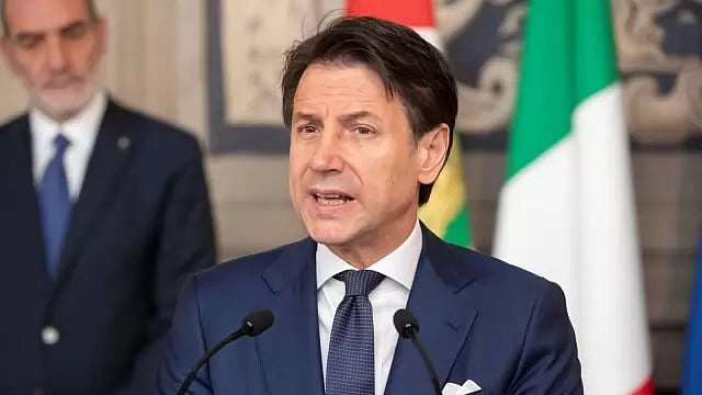 ইতালির প্রধানমন্ত্রী জিউসেপ কোঁতে। ছবি: রয়টার্স