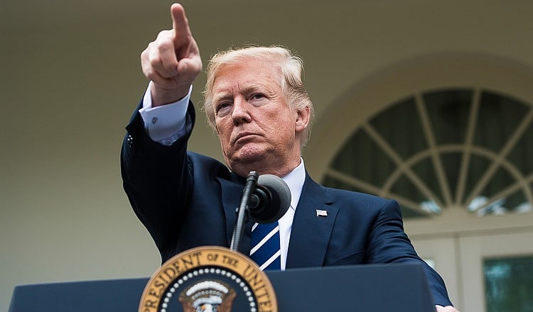 মার্কিন প্রেসিডেন্ট ডোনাল্ড ট্রাম্প। ছবি: এএফপি