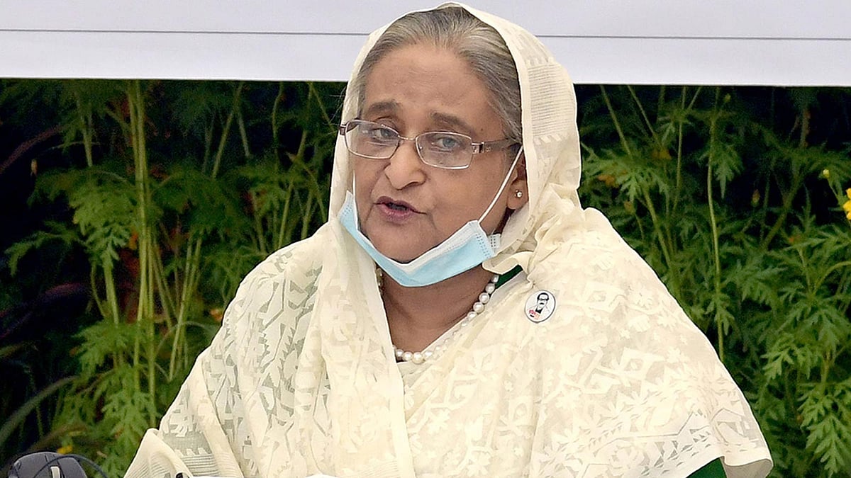 প্রধানমন্ত্রী শেখ হাসিনা। ছবি: পিআইডি