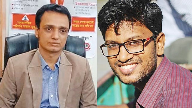 এসএম মাসুদ রানা ও ফাহিম হোসেন।