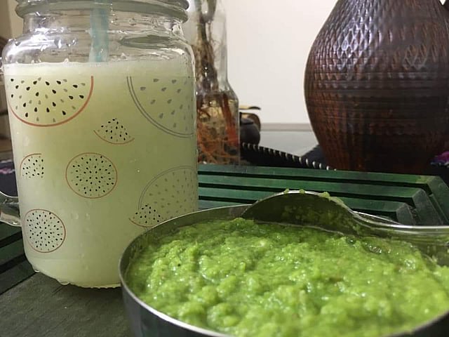 চালকুমড়ার জুস। ছবি: লেখক