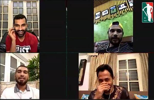 কাল ফেসবুকে দারুণ আড্ডা জমিয়েছেন জাতীয় দলের চার সিনিয়র ক্রিকেটার। ছবি: তামিম ইকবালের ফেসবুক পেজ