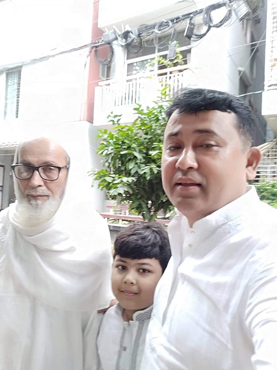 ঈদ আনন্দের এই ছবি পাঠিয়েছেন নবী ভূঁইয়া।