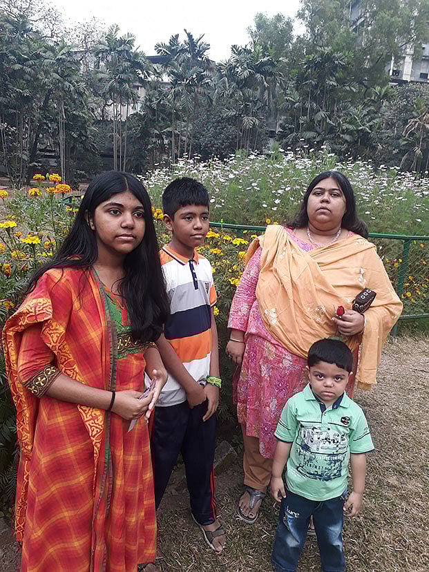 ঈদে পরিবারের সদস্যদের খুশি চাওয়া থাকে সবচেয়ে বেশি। ছবি পাঠিয়েছেন কামরুজ্জামান হাওলাদার।