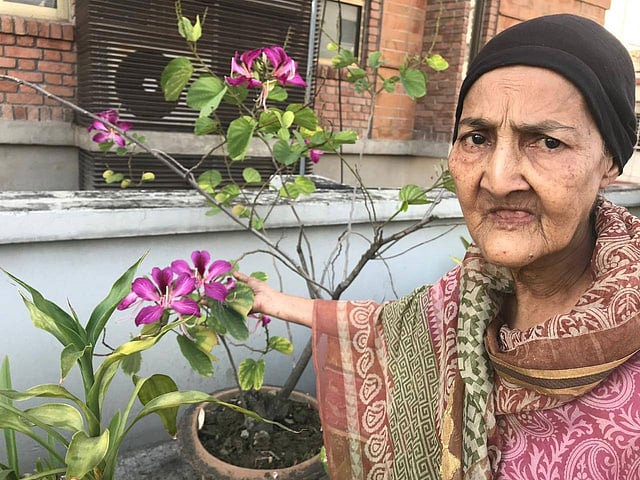 মুক্তিযোদ্ধা নয়ীম গহরের স্ত্রী রিজিয়া গহর। ছবি: সংগৃহীত