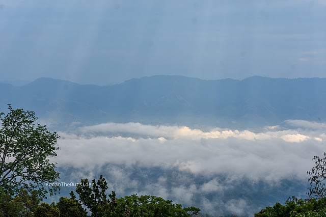 আদনান জুবাইদের তোলা সাজেক উপত্যকার ছবি।