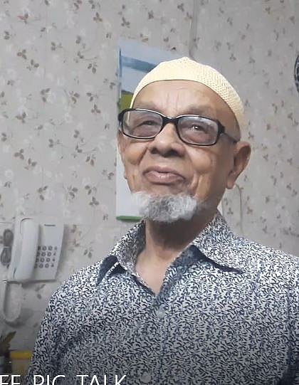 দুলাভাই মো. নূরুল হক। ছবি: লেখক; ১২ মে, ২০২০