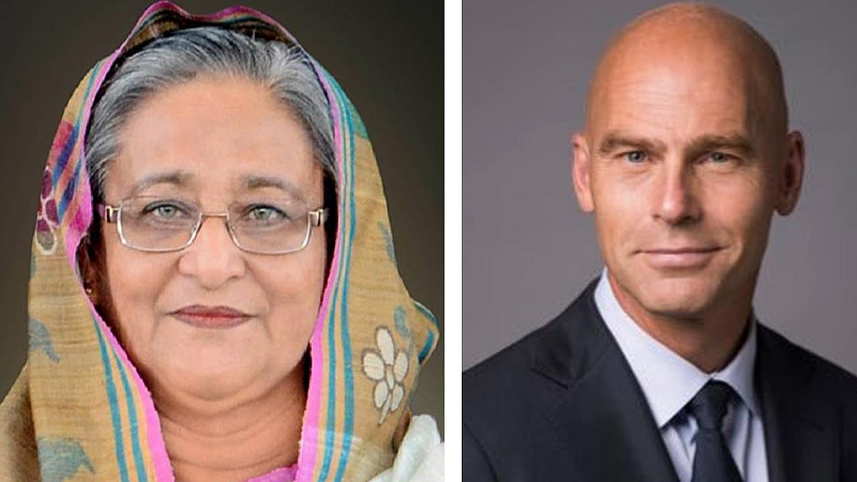 শেখ হাসিনা ও প্যাট্রিক ভেরকুইজন