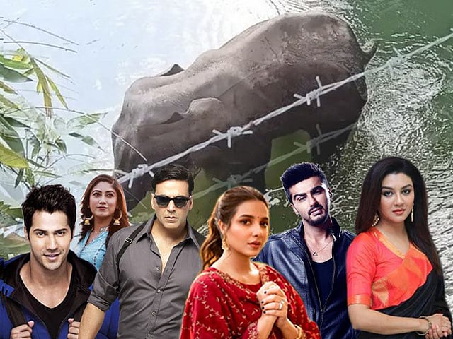 বিনোদন জগতের তারারা প্রতিবাদ করছেন নিজ অবস্থান থেকে। ছবি: সংগৃহীত