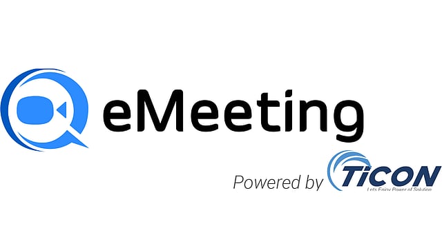 ই-মিটিং লোগো