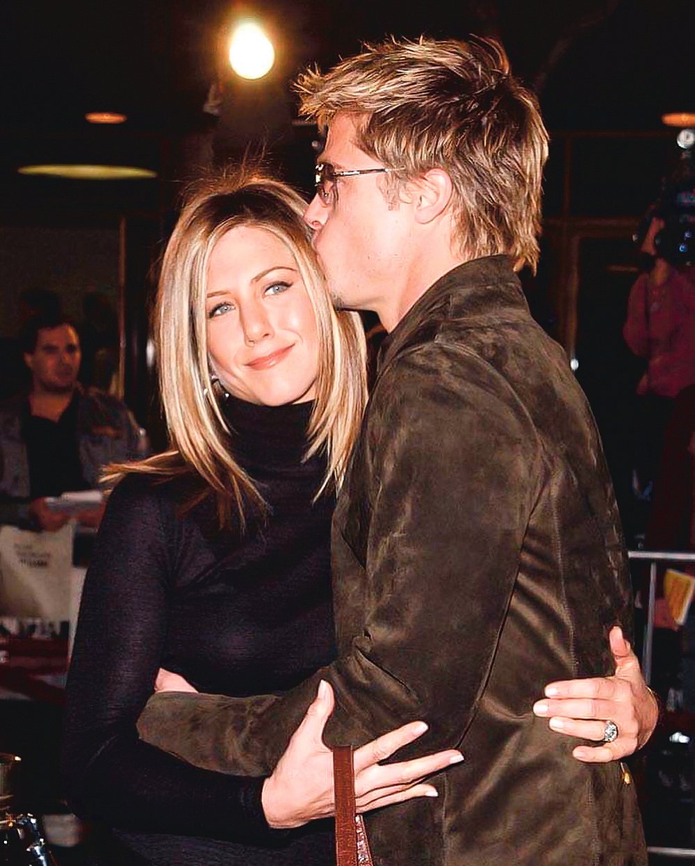 ব্র্যাড পিট ও জেনিফার অ্যানিস্টন। ছবি: ইনস্টাগ্রাম