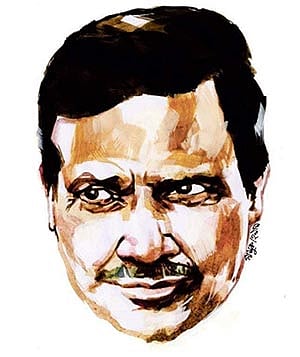 মাসুদ খান। প্রতিকৃতি: মাসুক হেলাল