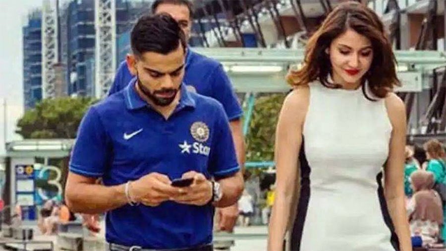 বিরাট কোহলি ও আনুশকা শর্মা ২০১৭ সালে বিয়ে করেন। ছবি: টুইটার