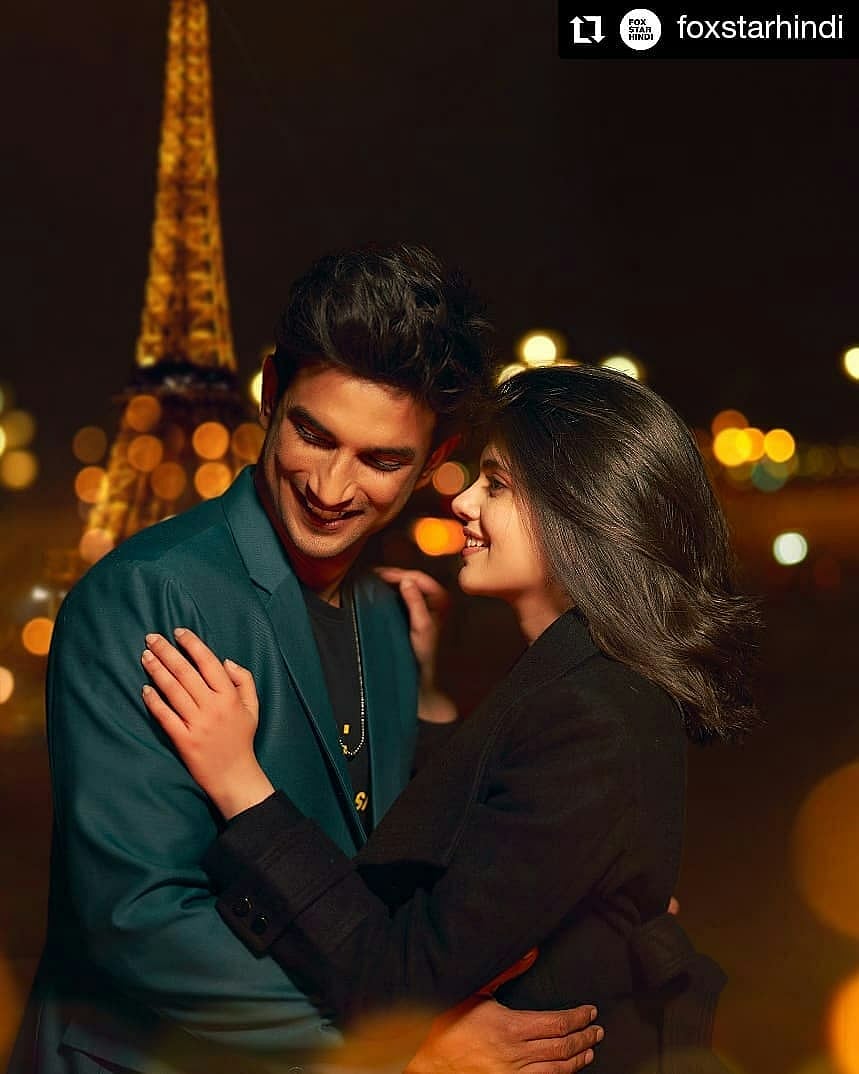 ‘দিল বেচারা’ ছবিটি মার্কিন রোমান্টিক ড্রামা ‘দ্য ফল্ট ইন আওয়ার স্টারস’–এর হিন্দি রিমেক। ছবি: ইনস্টাগ্রাম