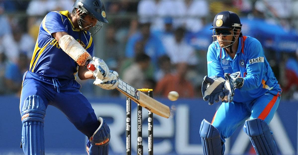 সে ফাইনালে হারের দায় এভাবে ঘাড়ে নিতে চান না সাঙ্গাকারা। ফাইল ছবি