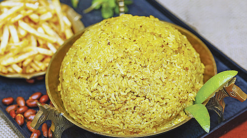 মুগ ডালের ভুনা খিচুড়ি