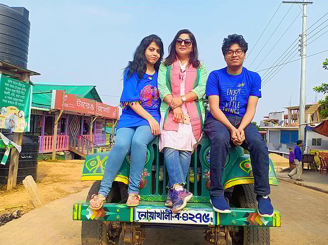 সাজেকে যাওয়ার বাহন চান্দের গাড়ি। ছবি: সংগৃহীত