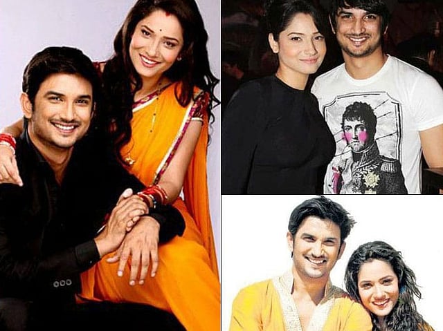 সুশান্ত ও অঙ্কিতা। ছবি: ইনস্টাগ্রাম।