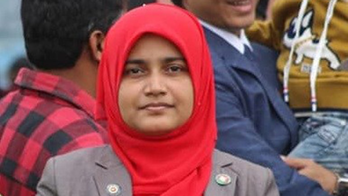 আখাউড়ার ইউএনও তাহমিনা আক্তার। ছবি: সংগৃহীত