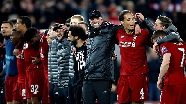 অবশেষে ইয়ুর্গেন ক্লপ লিভারপুলকে গড়ে তুলেছেন এক পরিবারের মতো। ছবি : এএফপি