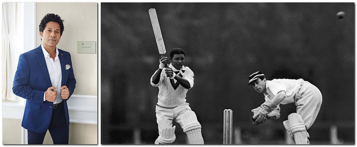 উইকসের মৃত্যুতে শোক জানিয়ে টুইট করেন টেন্ডুলকার। ছবি: সংগৃহীত