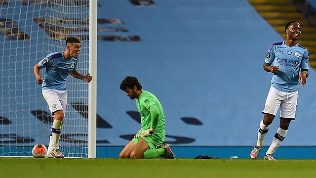 সিটির সামনে দাঁড়াতে পারেনি লিভারপুল। ছবি: টুইটার