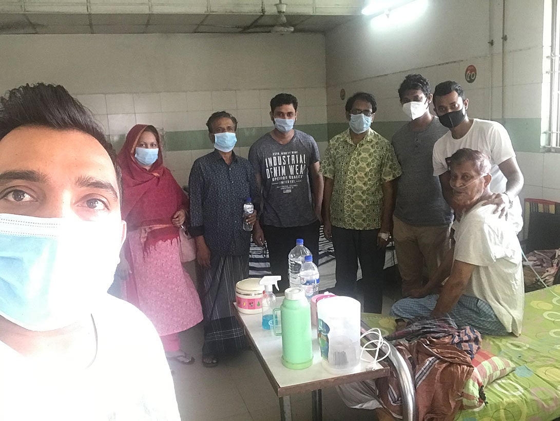 এক রুমের সবাই যখন করোনামুক্ত হলেন