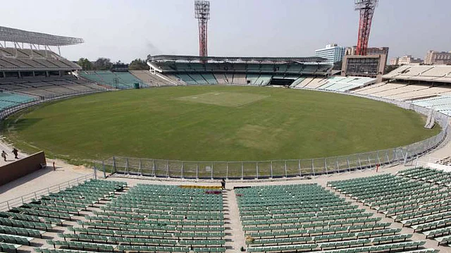 ভারতের ইডেন গার্ডেনস স্টেডিয়াম। ছবি: এএফপি