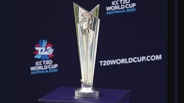 আইসিসি টি-টোয়েন্টি বিশ্বকাপ ট্রফি। ছবি: টুইটার