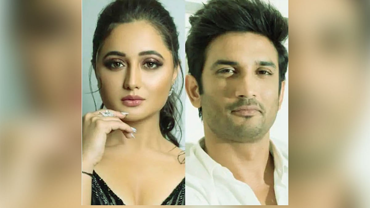 রেশমি ও সুশান্ত সিং রাজপুত। ছবি: সংগৃহীত