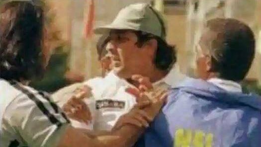 এ দৃশ্য অনন্য হয়ে আছে ক্রিকেটে। ফাইল ছবি