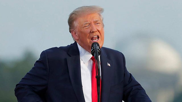 মার্কিন প্রেসিডেন্ট ডোনাল্ড ট্রাম্প। ছবি: রয়টার্স