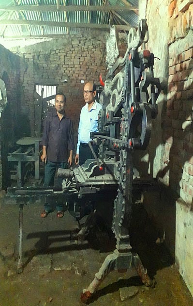 ঐতিহাসিক এমএন প্রেস। ছবি: লেখক