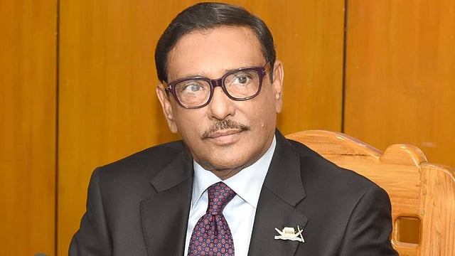 আওয়ামী লীগের সাধারণ সম্পাদক ওবায়দুল কাদের। ফাইল ছবি