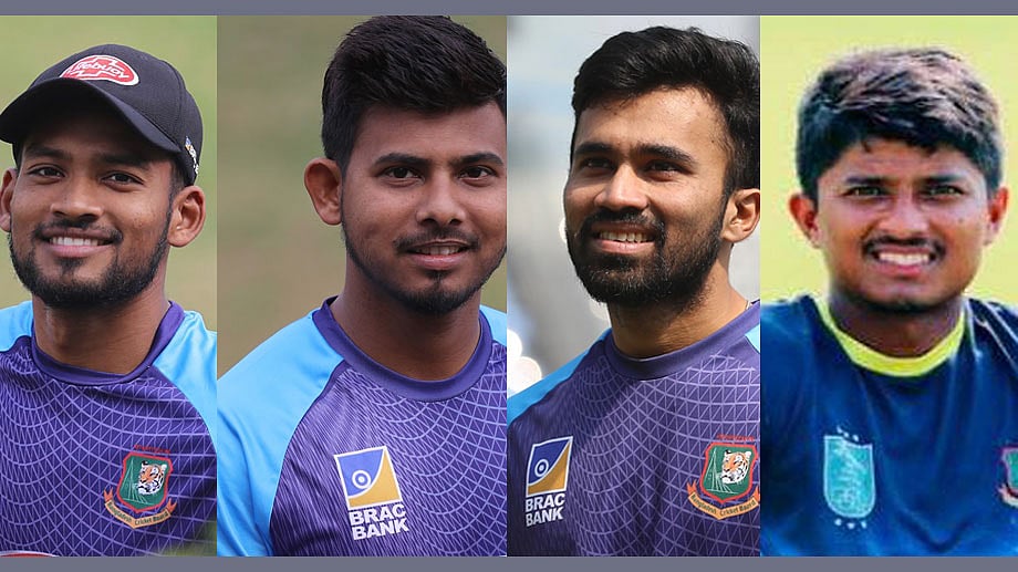 করোনার এই সময় বিয়ে করলেন নাজমুল হোসেন, মোসাদ্দেক হোসেন, সাদমান ইসলাম ও মেহেদী হাসান।