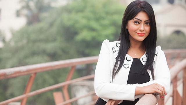 ঢালিউড অভিনেত্রী নিপুণ। ছবি: সংগৃহীত