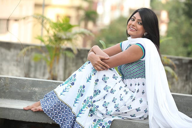 ঢালিউড অভিনেত্রী নিপুণ। ছবি: সংগৃহীত