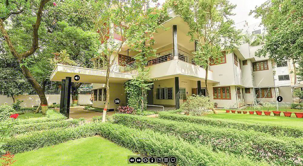 ভার্চ্যুয়াল ভ্রমণের ওয়েবসাইটে জাতির জনক বঙ্গবন্ধু শেখ মুজিবুর রহমান স্মৃতি জাদুঘর। ছবি: স্ক্রিনশট