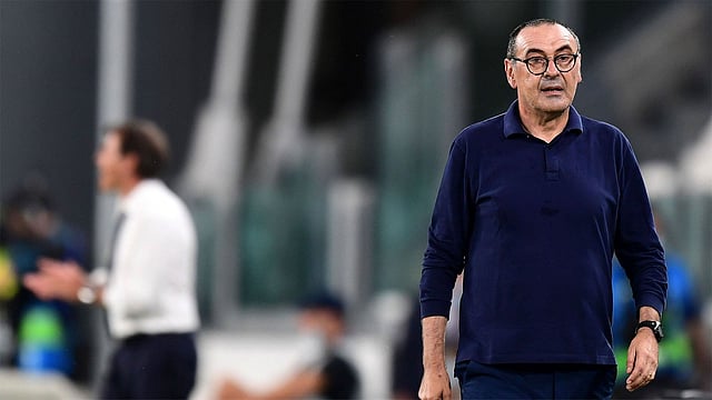 কাল কোচ হিসেবে জুভেন্টাসের আশা পূরণ করতে পারেননি সারি। ছবি: এএফপি