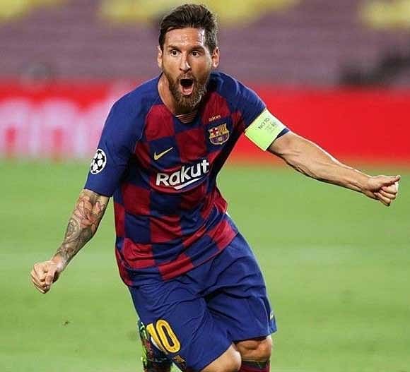 মেসির ঝলকে কোয়ার্টার ফাইনালে বার্সেলোনা।ছবি: ইনস্টাগ্রাম