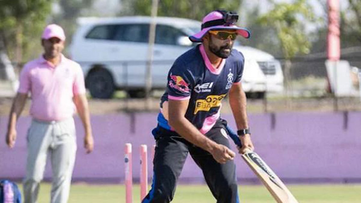 করোনায় আক্রান্ত রাজস্থানের ফিল্ডিং কোচ দিশান্ত ইয়াগনিক। ছবি: টুইটার