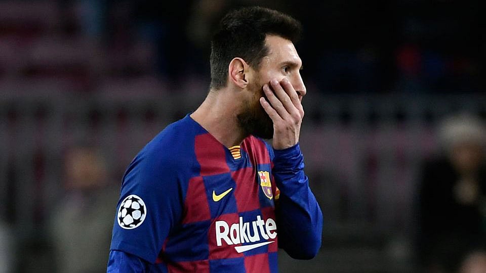 বার্সায় একজন করোনা আক্রান্ত। ছবি: এএফপি