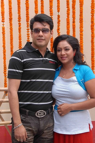 এস ডি রুবেল ও শাবনূর। ছবি: সংগৃহীত