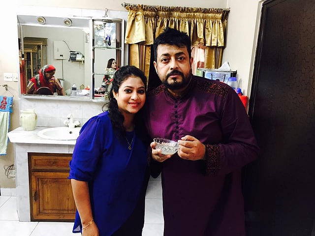 শাবনূর ও ওমর সানী। ছবি: সংগৃহীত