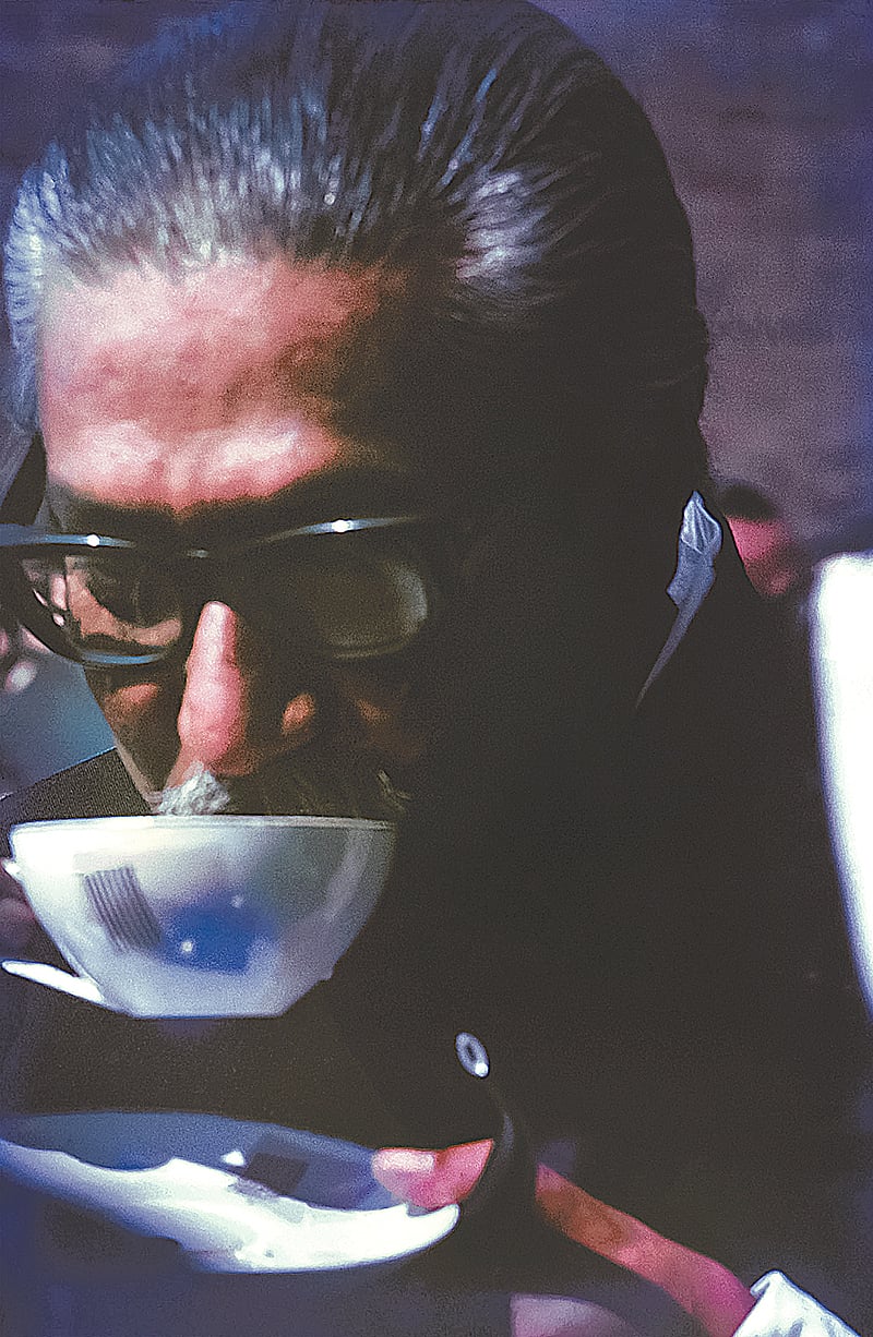 বঙ্গবন্ধু শেখ মুজিবুর রহমান। জানুয়ারি ১৯৭৫। আলোকচিত্র: আহমেদ সাজ্জাদুল আলম ববি