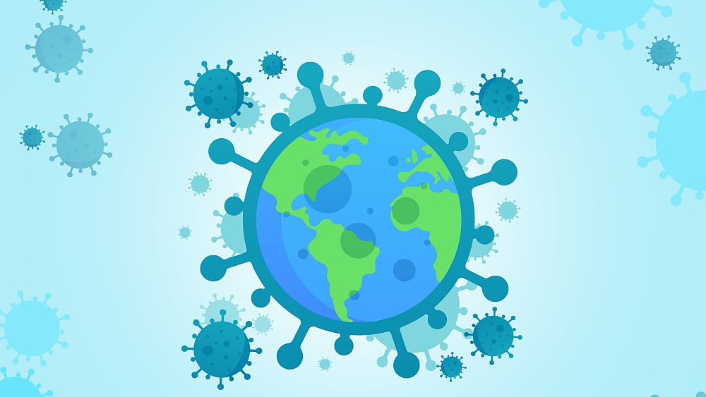 করোনাভাইরাসের প্রতীকী ছবি