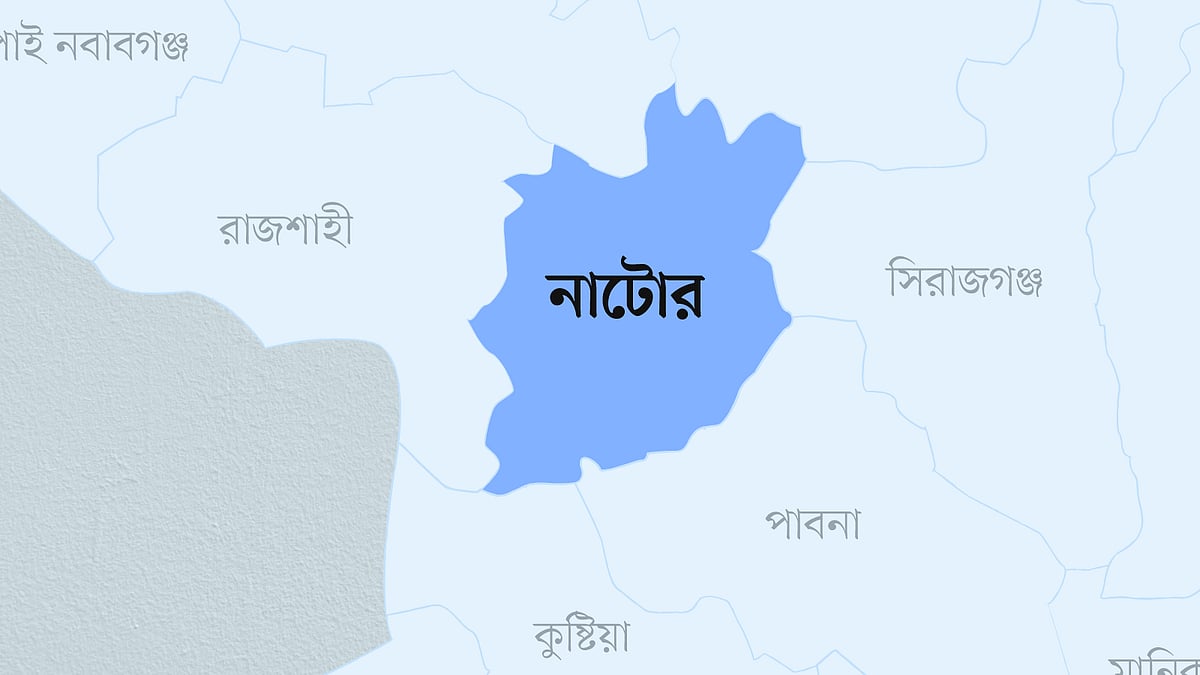 নাটোর জেলার মানচিত্র 