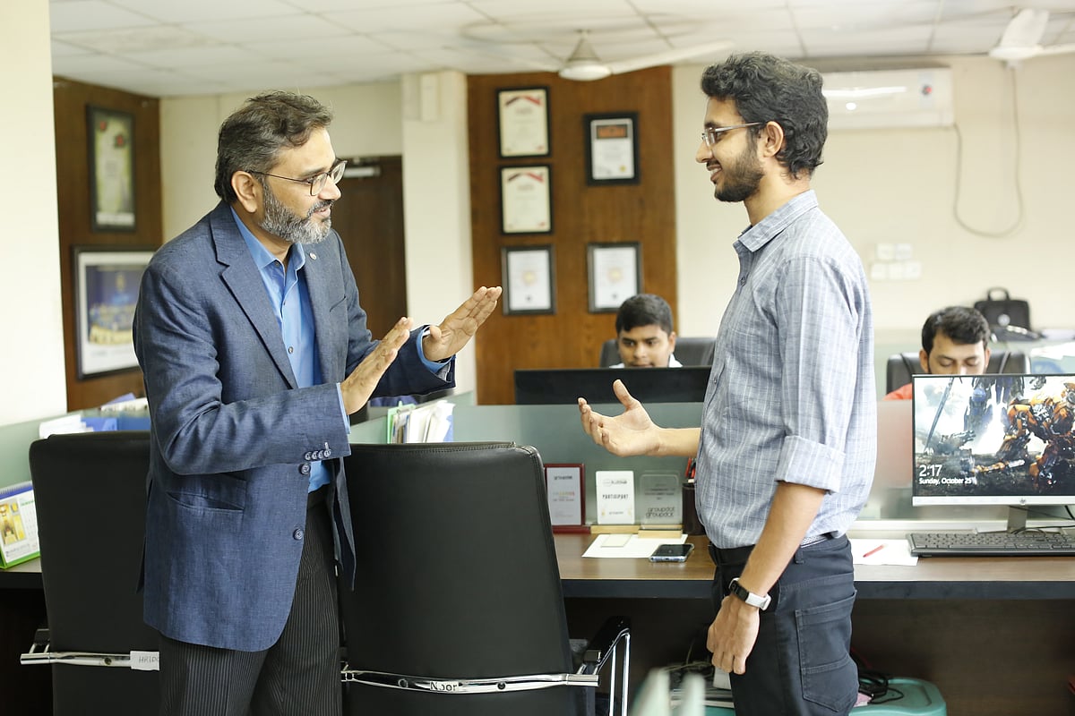 মডেল: এস বি এ সিদ্দিকী ও ফাইয়াজ। ছবি: সুমন ইউসুফ