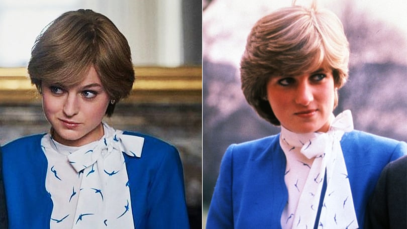 এমা ও ডায়ানার এ তুলনামূলক ছবি প্রকাশ করেছে পিপল। সংগৃহীত